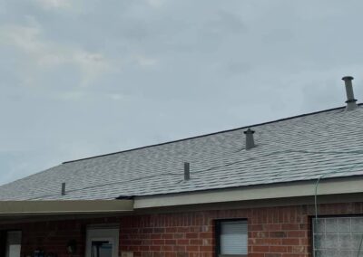 gray shingle roof