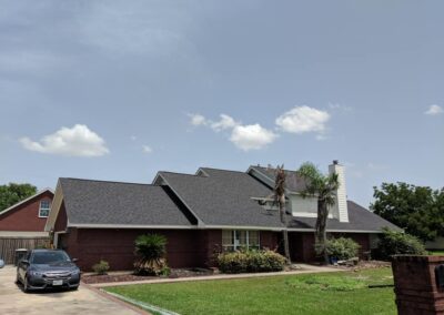gray shingle roof replacement